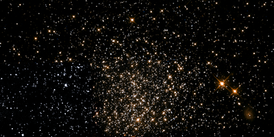 NGC 1651, a middle-age star cluster located in the Large Magellanic Cloud, <br />contains stars that are of a more uniform age than previously believed. <br />(Image: NASA/ESA/Hubble/Wiki Commons/Fabian RRRR)