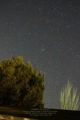 Canon EOS 60Da<br />Lens: Sigma 28mm; f3.5; 13 secs; iso 12800;  AWB; iOptron SkyTracker;  Manfrotto Tripod.