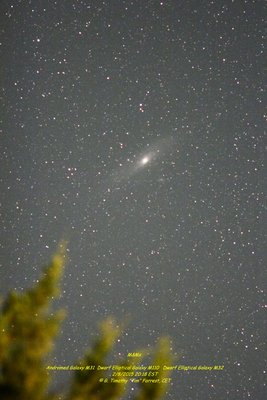 Canon EOS 60Da<br />Lens: Canon EF 135mm; f2.0 4 secs;  iso 12800; AWB;  iOptron SkyTracker;  Manfrotto Tripod.