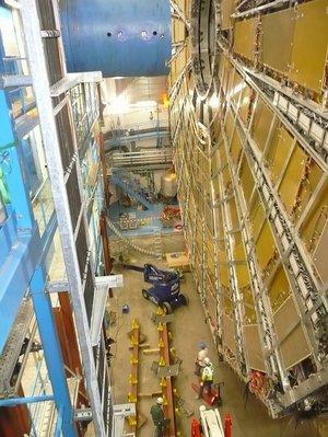 The LHC, at the CERN, in Geneva, SWITZERLAND