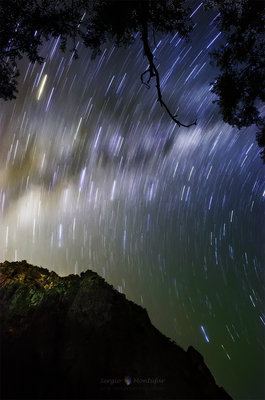 Milky Way Star Trail