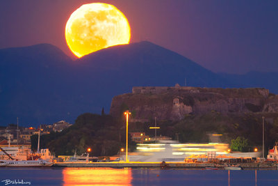 Full Moon of May above San Marco Fortress