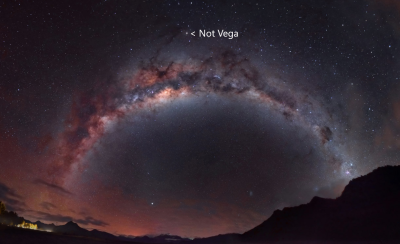 Milky Way over a lake in southern Chile by Marcelo Maturana.png