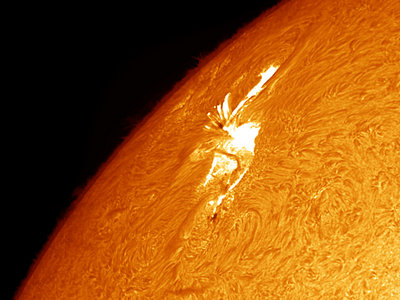 Solar Flare in Sunspot group 1429