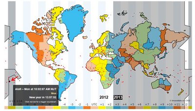 Alofi, Pago Pago =&gt; UTC/GMT -11 hours